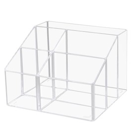 Acrylic Desk Organizers, Clear Pen Holder and Pencil Holder Display Stand for Office, School and Home