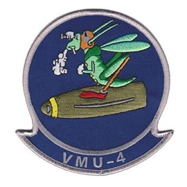 VMU-4 Squadron Patch - Sew On