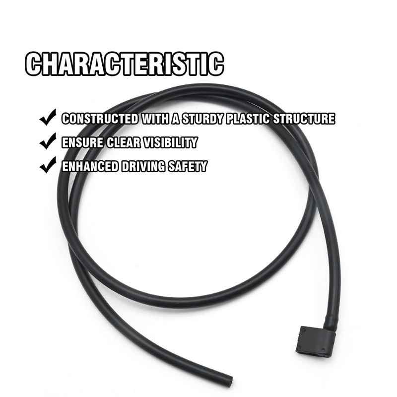 JUUDDENPARTS 2E1955985 Front Windscreen Washer Jets Nozzle with Pipe Hose