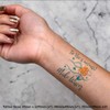 4 x 'Be Like A Mermaid ' Temporary Tattoos -