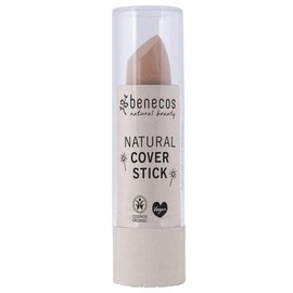 benecos - natural beauty Biokosmetik - Cover Stick - hohe Deckkraft - talkfrei - vegan - beige