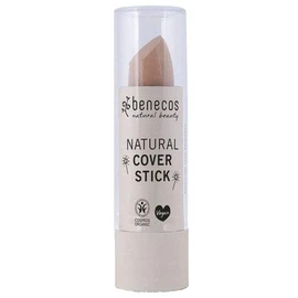 benecos - natural beauty Biokosmetik - Cover Stick - hohe Deckkraft - talkfrei - vegan - beige