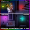 4 Pieces Mushroom LED Night Light Plug in Lamp, Magic