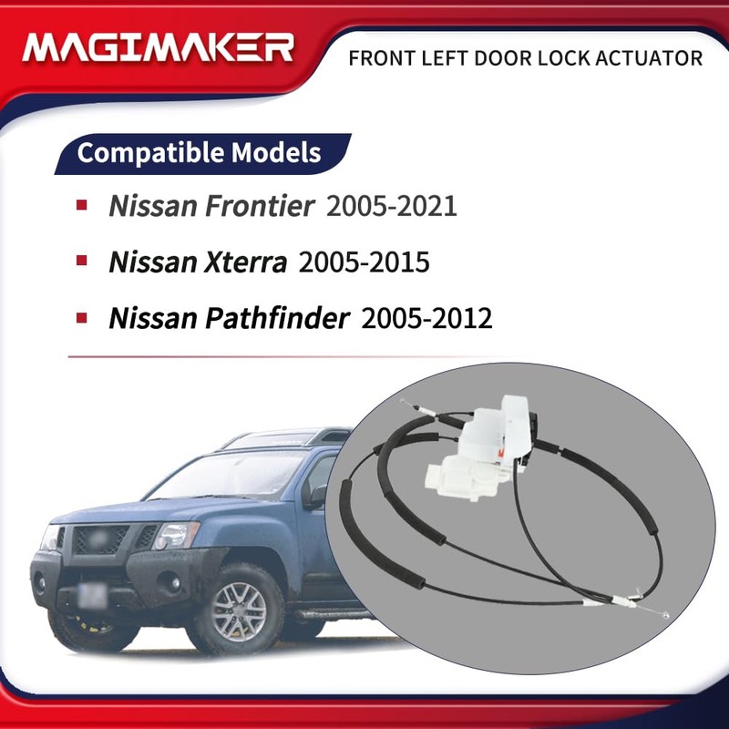 Magimaker Front Left Door Lock Latch Actuator Assembly Compatible with