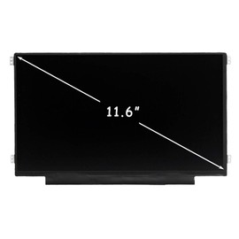 FIRSTLCD NT116WHM-N11 NT116WHM-N21 NT116WHM-N42 V8.0 LCD LED Display Screen Replacement Assembly,11.6" 1366x768 WXGA HD(Non Touch,Right & Left Mounting brakets)