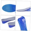 Healvian 1pair Height Increase Insoles for Men and Women Breathable