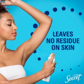 Secret Dry Spray Antiperspirant Deodorant for Women, Wild Rose and Argan Oil Scent, 4.1 oz (Pack of 2)