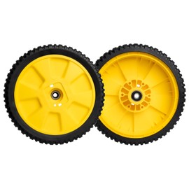 Fourtry 72-115 8" Lawnmower Wheel Compatibles with John Dee re Walk-Behind Mowers, AM115138 Wheel Compatibles with 12SB, 14SB, 14SE, JA65, Replace for AM111151, AM71217, AM111158, 205-504, 2 Pack
