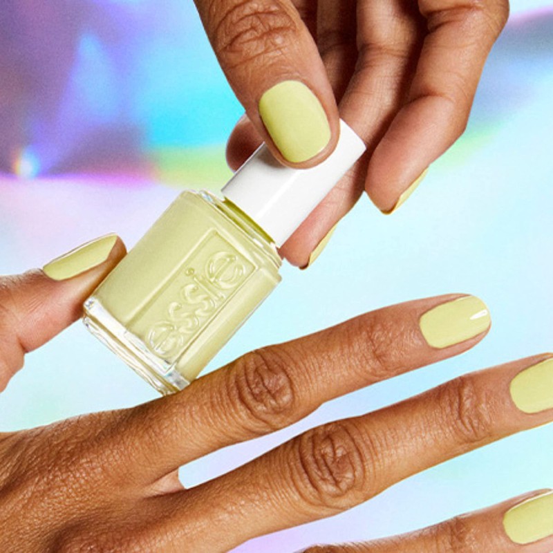 essie Nail Polish, Salon-Quality Yellow Nail Polish, Feel The Fizzle,