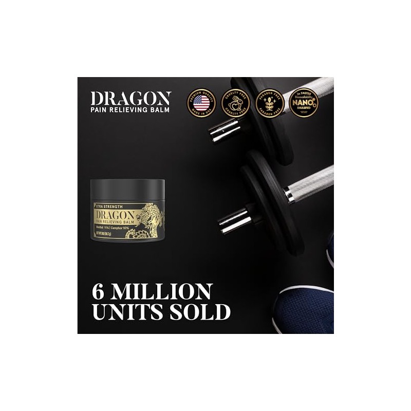 Americanna Wellness Dragon Balm 2.0oz Extra Strength