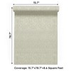 VaryPaper Self Adhesive Velvet Fabric Beige Felt Drawer Liner for