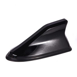 LoyaGour - Cubierta de antena de aleta de tiburón para Jeep Hyundai Sonata, reemplazo de antena de camión (negro)