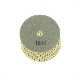1500 Pcs Diamond Polishing Pad 4" Ideal for Concrete, Marble, Granite, Countertop, Floor, Wet Polishing