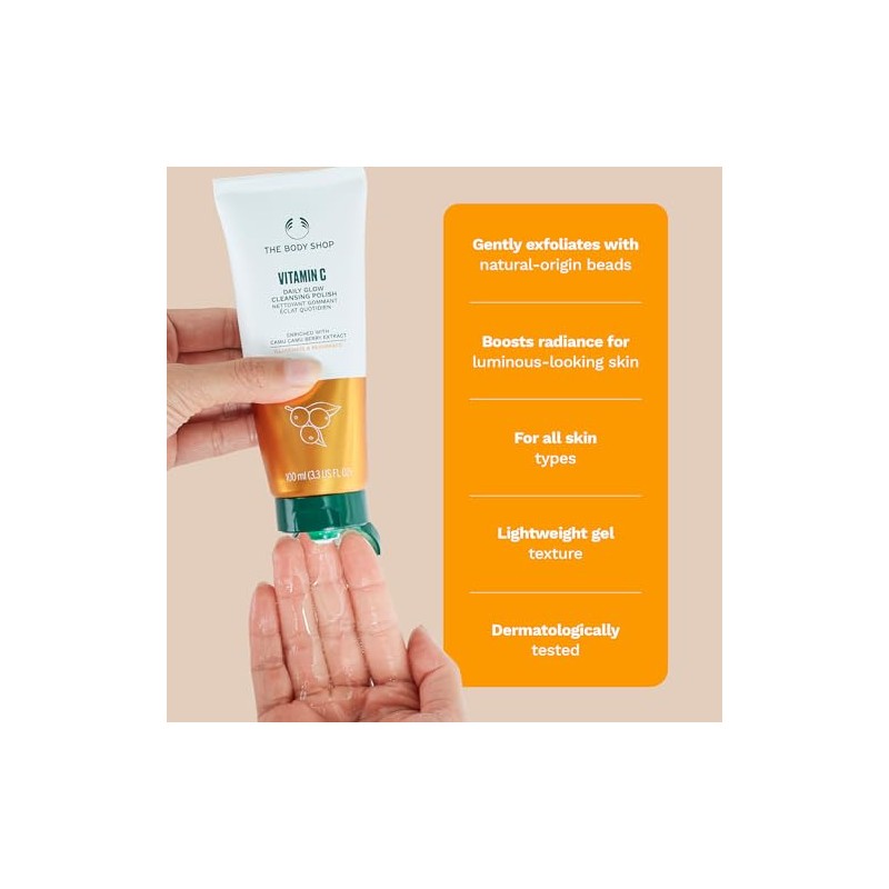 The Body Shop Vitamin C Daily Glow Cleansing Polish For
