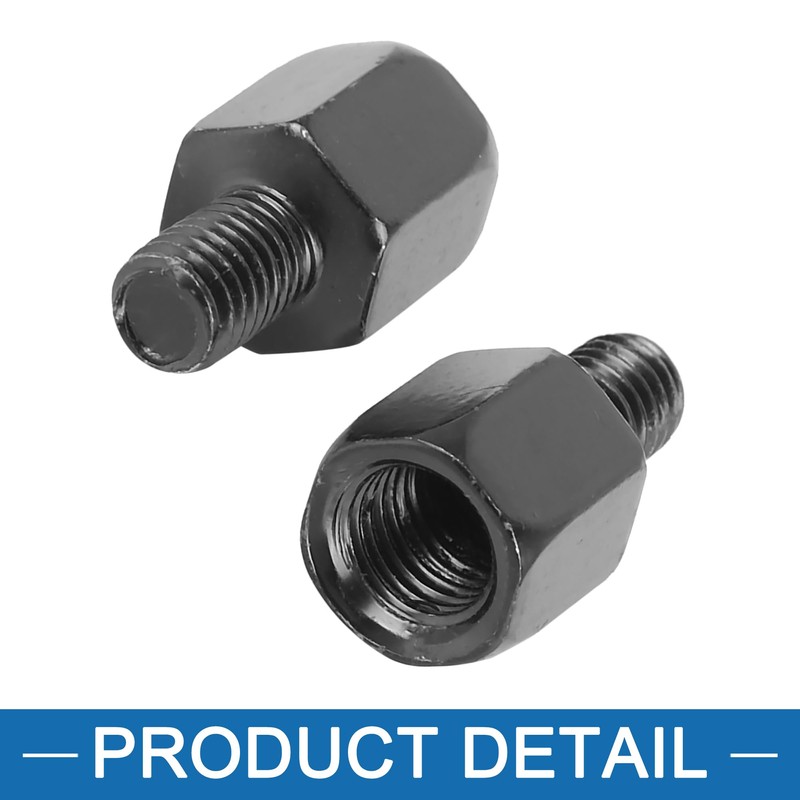 A ABSOPRO M10 LH to M8 LH Rearview Mirrors Adapter
