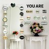 27Pcs Eucalyptus Affirmation Station Classroom Inspirational Bulletin Board Set Greenery