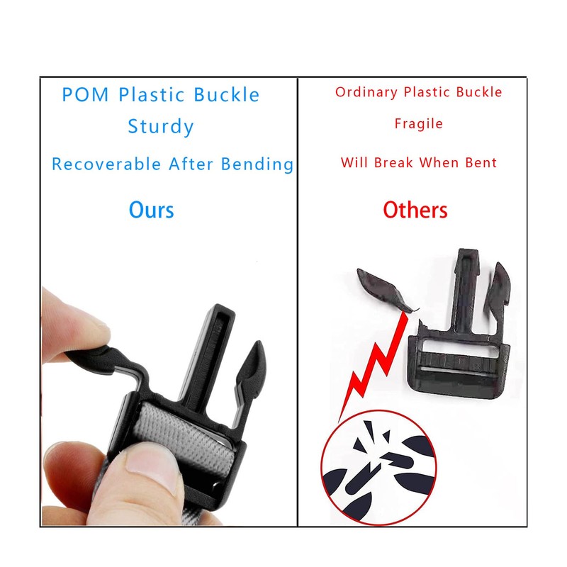 ONE WVW PIN Buckle 1 inch 4 Set, Quick Side