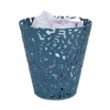 balvi Waste Paper Bin Letters Colour Blue Original Waste Paper