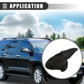 Motoforti Universal Hand Brake Cover, Car Accessories, Plastic, Black