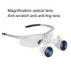 3.5X Head Wearing Dental Loupe Magnifier Adjustable Dentist Surgical Loupes