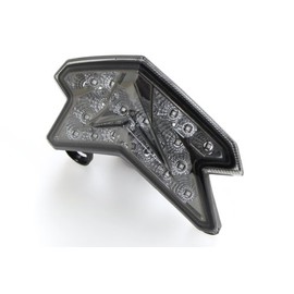 Motodynamic Integrated Sequential LED Tail Lights Smoke Lens for 2017-2023 Kawasaki Z125 Pro