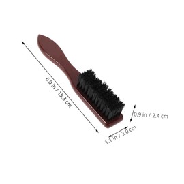 Baluue Wooden Detangler Brush for Men Beard Hair Brush Soft and Gentle Stylish Grooming Tool