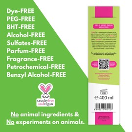 Minoris Baby Hair & Body Shampoo | Organic & Natural Ingredients, Tear Free, Ultra Soft, Dermatologically Tested, Sulphate & Paraben Free, Vegan, pH 5.5, For Newborns, 400 ml