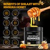 Organic SHILAJIT Gummies | Organic Pomegrenate Oil Flavor | Cane
