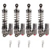 4 Pcs Aluminum Threaded Tele Shock Absorbing Upgrade Replacement Parts