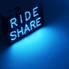 YSY Juren LED Car Window Accessory Sign RIDESHARE for Ride