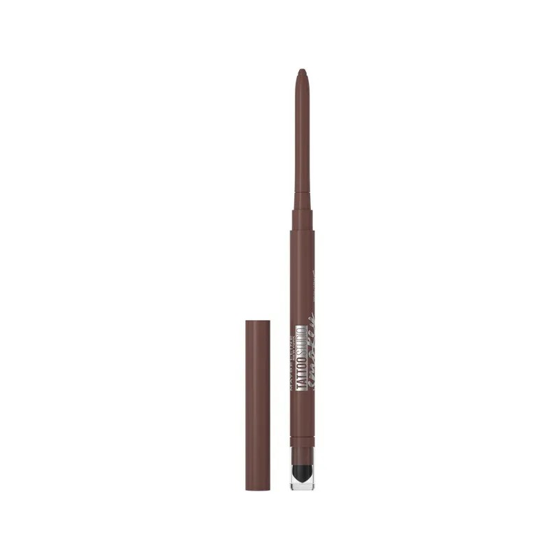 Lápiz De Gel Delineador Maybelline Tattoo Studio Smokey Brown