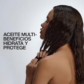 Redken Argan-6 Oil All Soft, Aceite Multibeneficios Hidratacin, Suavidad y Brillo Ideal para hidratar cabello seco y daado Proteccin trmica hasta a...