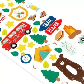 Recollections Camping Outdoor Fun  Stickers Planner Supply Papercraft DIY Crafts Scrapbook