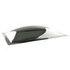 RecPro RV Skylight Cover Bubble | Impact-Resistant Rectangular Exterior Dome