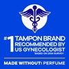 Tampax Pearl Tampons, with LeakGuard Braid, Super Absorbency, Unscented, 36