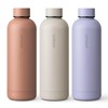 Vinsun Drinking Bottle Stainless Steel Purple 500 ml - Double-Walled