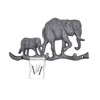 your castle Decorative Wall Hook with Elephant Motif, Cast Iron,