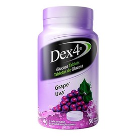 Dexpo Dex4 Dextrose 50 tablets nutritional supplement, grapes / 덱스포 Dex4 포도당 50정 영양제, 포도