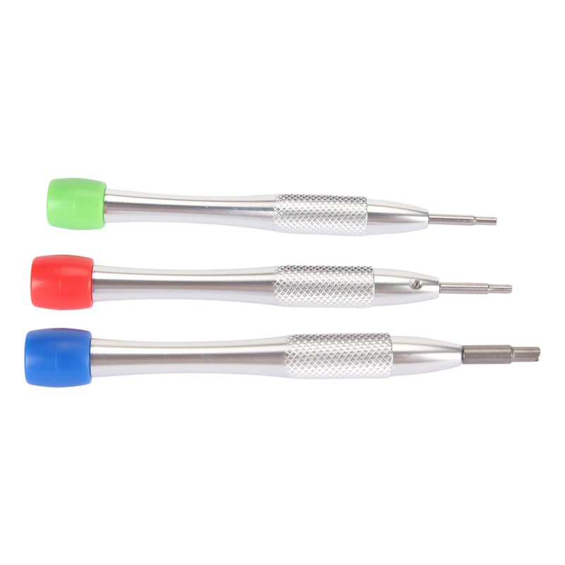 3pcs Watch Screwdriver Set Movement Stud Balance Watches Repair Tool