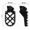 Motorcycle Foot Pegs, Wide Foot Pegs CNC Aluminium for Talaria