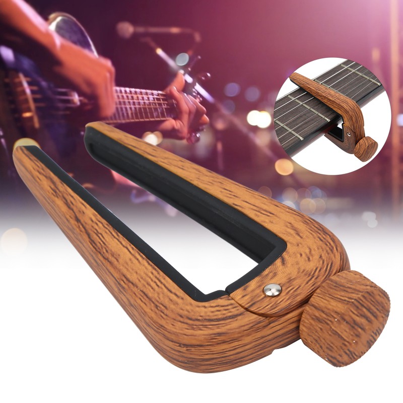 Flanger Guitar Capo Ukulele Tuning Tension Multifunction Musical Instrument AccessoriesDark