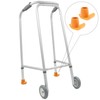 Ski Gliders with Protective Cap for Walking Frames, Walking Aid