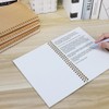 JIANTA 4 Pcs Squared Spiral Notebook A5, Graph Paper Notebooks,