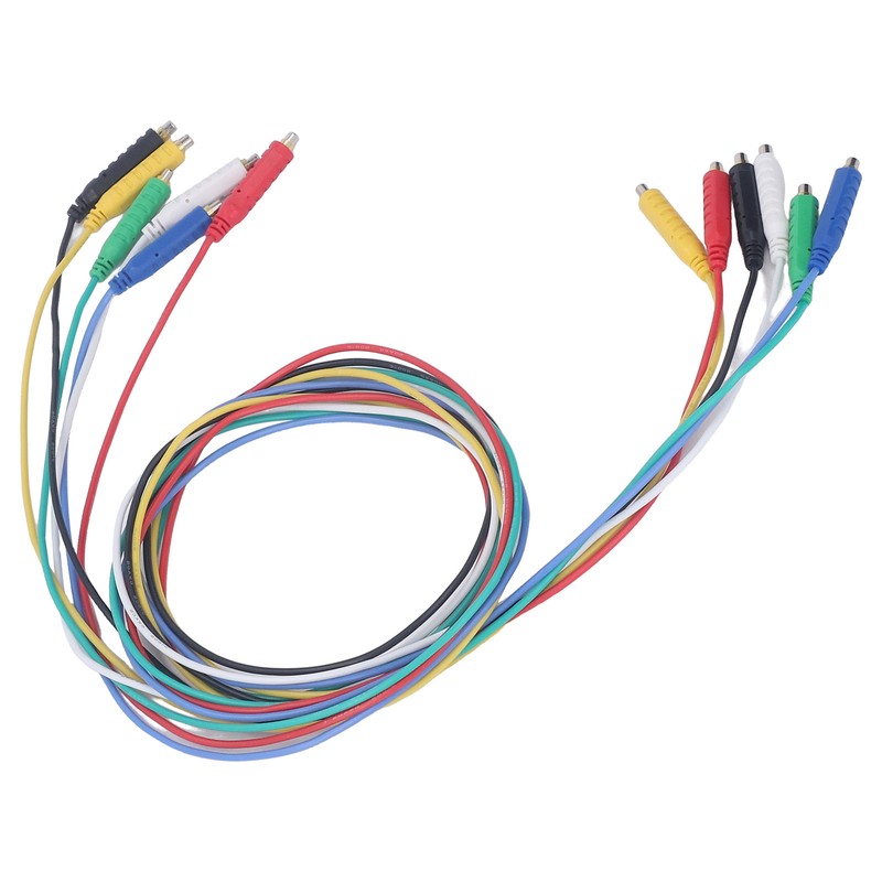 6PCS Magnetic Test Leads Silicone Soft Flexible Jumper Test Wires