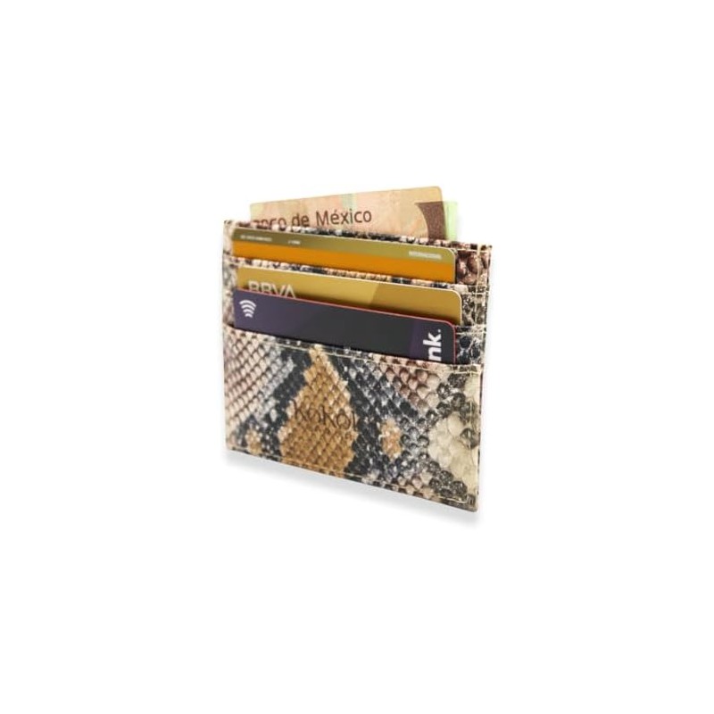 Tarjetero Cartera (Víbora Multicolor)
