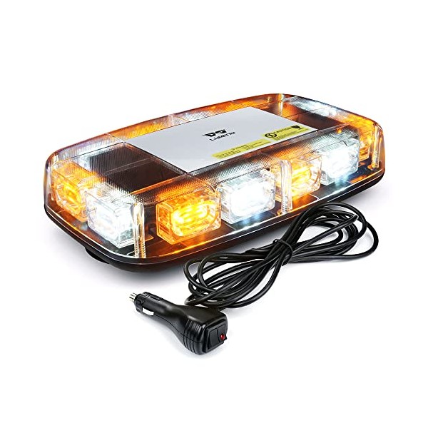 Lumenix 36LED Roof Top Mini Strobe Light with Magnetic Base,