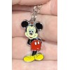 Silver Bashful Mickey Mouse Charm Zipper Pull & Keychain Add