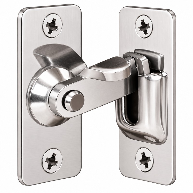 90° Stainless Steel Door Latch for Right-Angle Locking – Flip