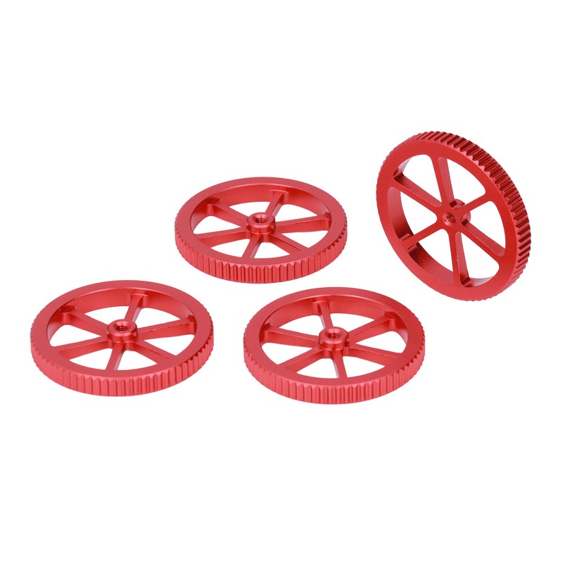 Extruder Leveling Wheel Kit Aluminum Hand Twist Nut Hot Bed