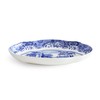 Spode Blue Italian Fluted Oval Dish 23 cm